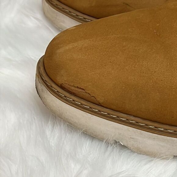 Keeley Field Timberland Lace Up Wheat Nubuck Boots A18 - Picture 3 of 12